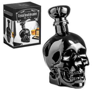 Gadget - CRYSTAL CARAFE SKULL WHISKEY chlapský darček